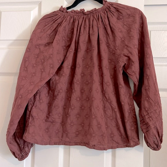 Cleobella brown cotton blouse - Picture 2 of 3